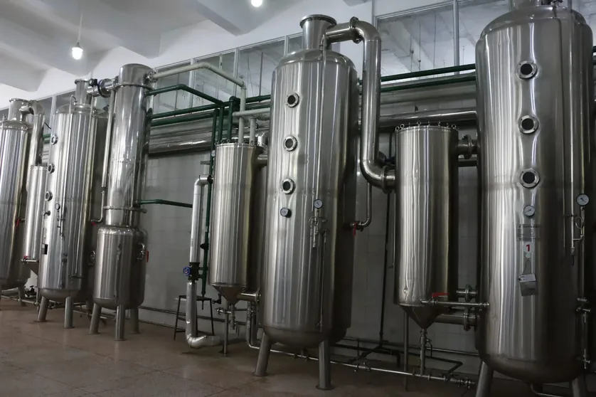 Processing vessels and pipework shown on Molai’s website